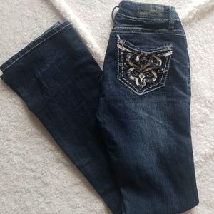 Dark wash jeans